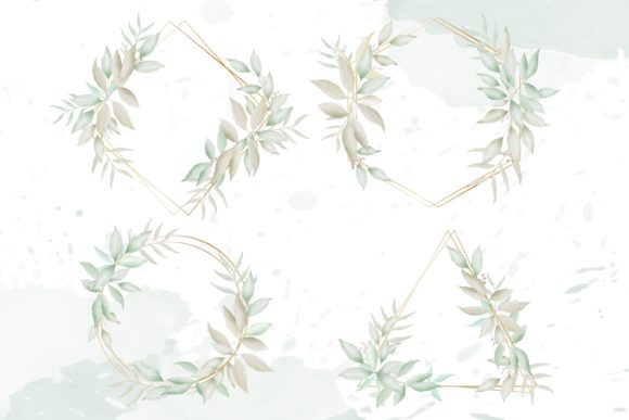 Crafting Your Wedding Story with Greenery and Foliage Frames