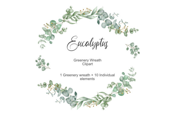 Greenery Wreath Clipart Watercolor: A Designer's Asset Guide