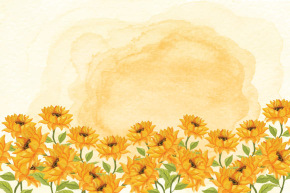 The Art of Elegance: How Abstract Sunflower Backgrounds Elevate Creative Projects