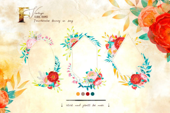 The Peones Watercolor Frames PNG Collection: A Vintage Tool for Modern Creativity