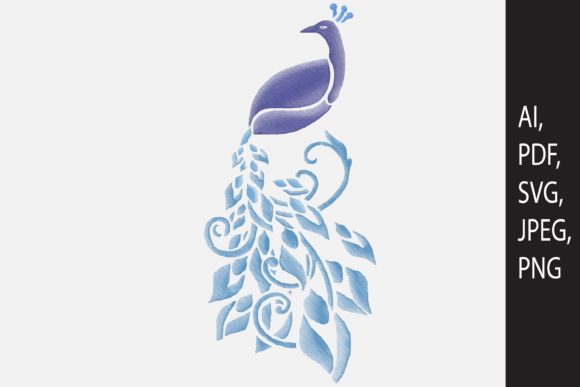 Unlocking Creative Potential with Watercolor Mayur Design SVG Files