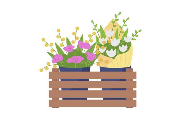 Using Modern Illustration to Capture the Commercial Floral Industry