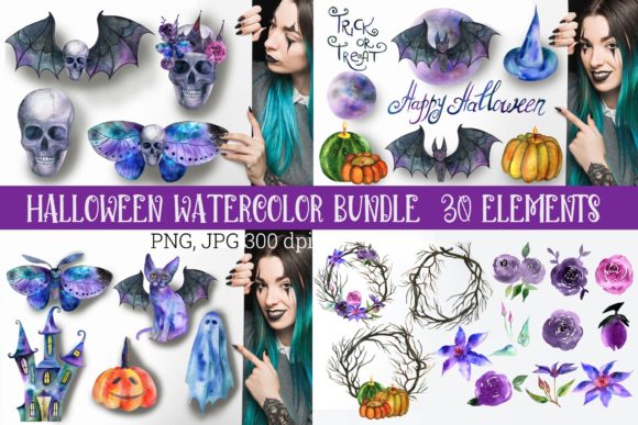 Your Guide to Halloween Watercolor Clipart: Creativity Without Limits